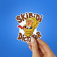 Skibidi Dictator Sticker - Stickers | STICK IT UP