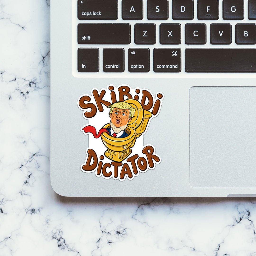Skibidi Dictator Sticker - Stickers | STICK IT UP