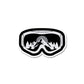 Skiing Glasses Sticker waterproof vinyl decal for laptop, bike, car & bottle