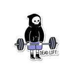 Skull Dead Lift Sticker waterproof vinyl decal for laptop, bike, car & bottle
