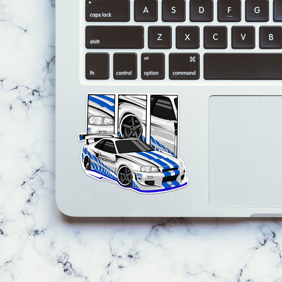 Skyline GT - R Sticker - STICK IT UP