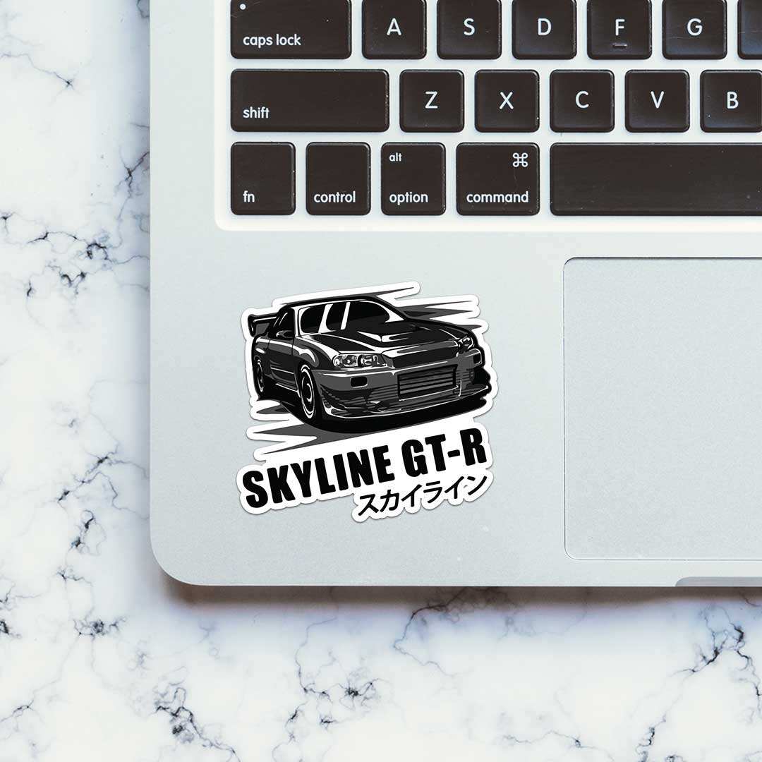 Scoline Sticker Buy Skyline Gt Sticker Online | Premium Waterproof Vinyl | STICK IT UP