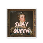 Slay Queen Sticker waterproof vinyl decal for laptop, bike, car & bottle
