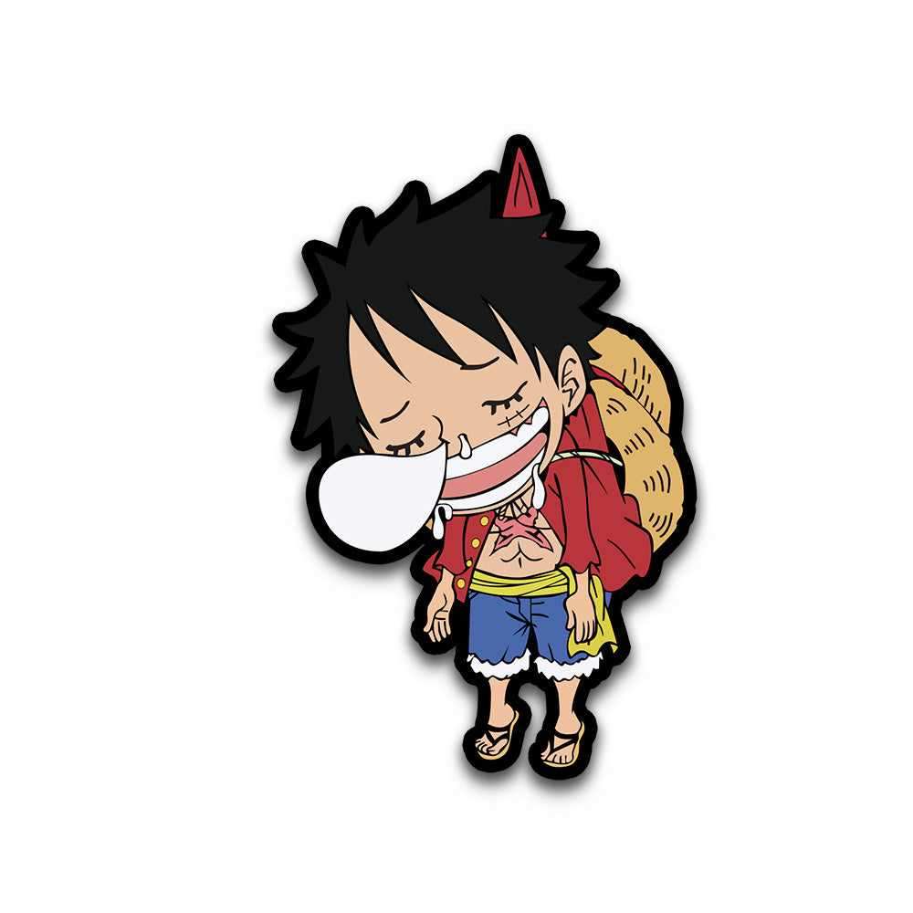 Sleeping Luffy Bumper Sticker - STICK IT UP