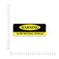 Slow moving Bumper Sticker waterproof vinyl decal for laptop, bike, car & bottle