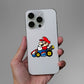 SMario Go Kart Sticker waterproof vinyl decal for laptop, bike, car & bottle