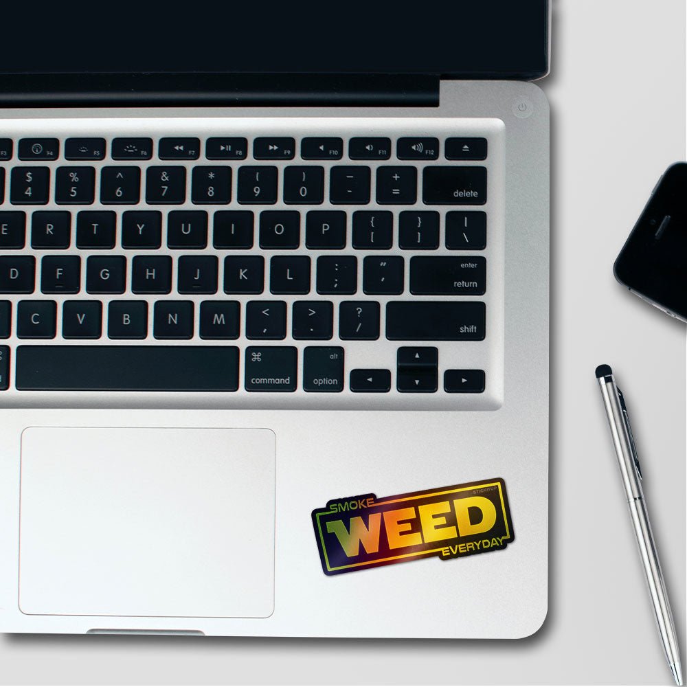 Smoke Holographic Stickers - Holographic stickers | STICK IT UP