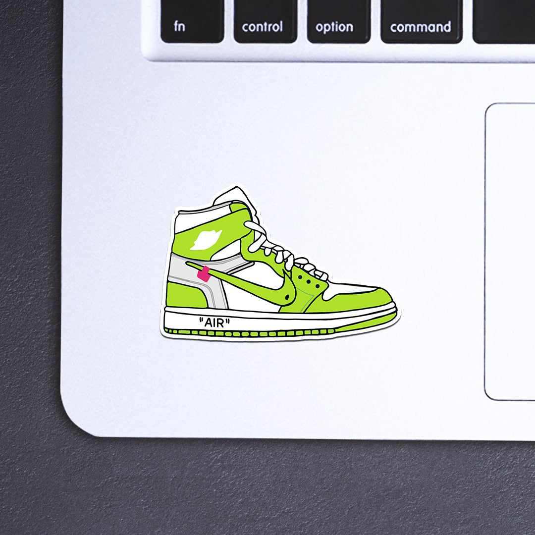 Sneakers Sticker Pack [5 sticker] waterproof vinyl decal for laptop, bike, car & bottle