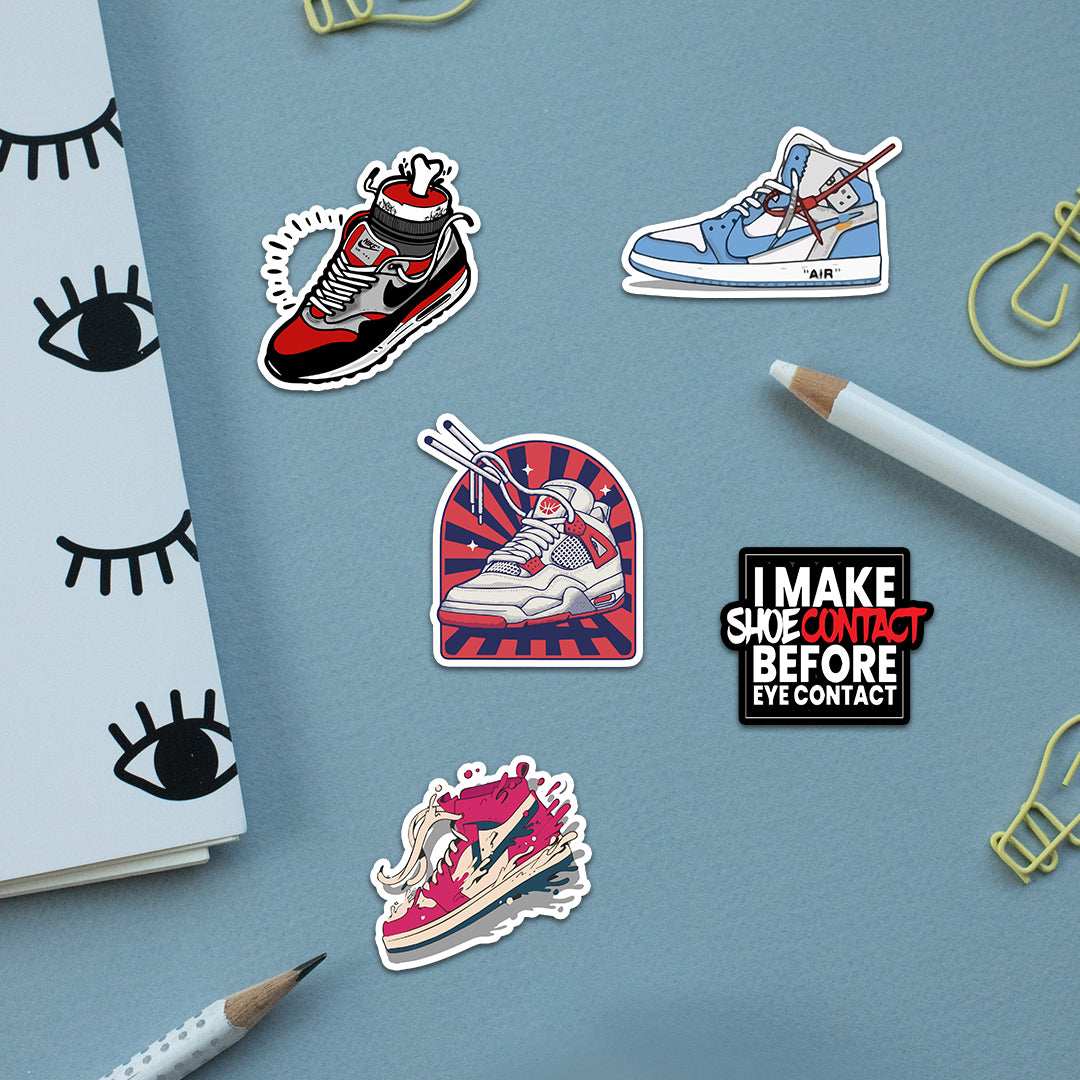 Sneakers Sticker Packs [50 sticker] - STICK IT UP