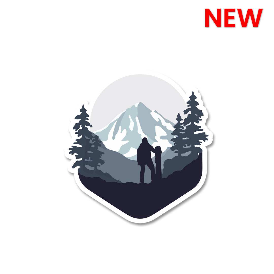 Snow Trekking Sticker - Stickers | STICK IT UP