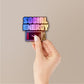 Social Energy 1.0 Holographic Stickers - Holographic stickers | STICK IT UP