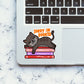 Sorry I'm Booked Sticker waterproof vinyl decal for laptop, bike, car & bottle