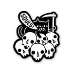 Souls Sticker waterproof vinyl decal for laptop, bike, car & bottle