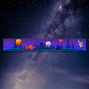 Space Infinity Sticker waterproof vinyl decal for laptop, bike, car & bottle