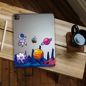 Space Infinity Sticker waterproof vinyl decal for laptop, bike, car & bottle