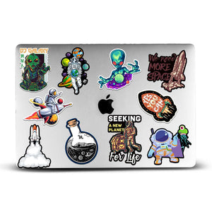 Space Sticker Packs [50 sticker] waterproof vinyl decal for laptop, bike, car & bottle