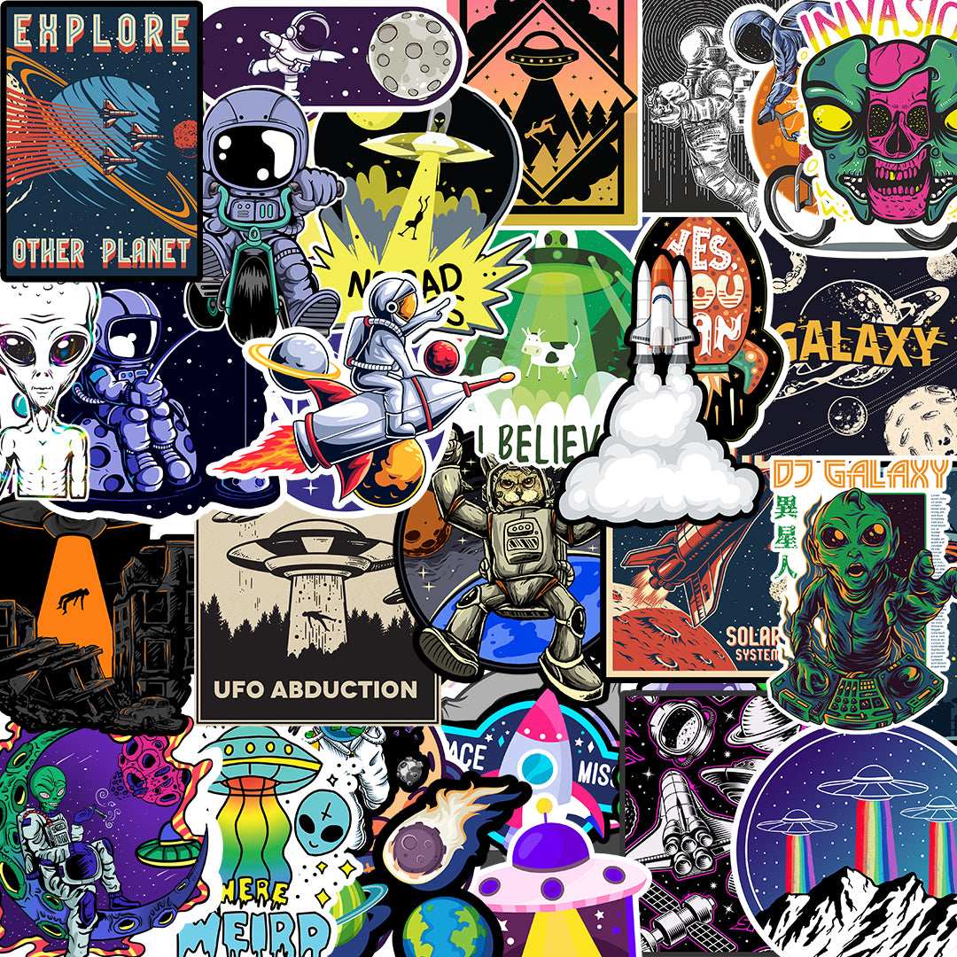 Space Sticker Packs [50 sticker] - Sticker Packs | STICK IT UP