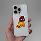 Spider Cat Sticker waterproof vinyl decal for laptop, bike, car & bottle