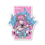 Spirit Ahri Sticker waterproof vinyl decal for laptop, bike, car & bottle