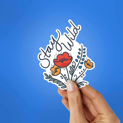Stay Wild 0.1 Sticker - STICK IT UP