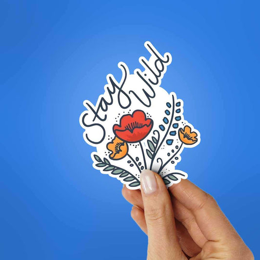 Stay Wild 0.1 Sticker - STICK IT UP