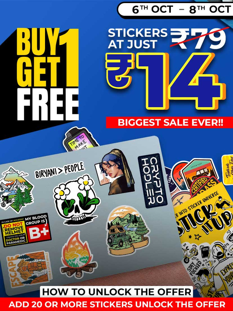 Buy Premium Vinyl Stickers and Laptop Skins Online | Stick It Up ...