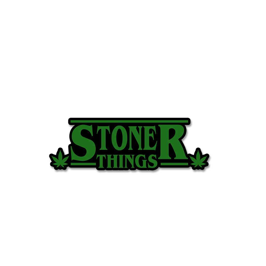Buy Stoner Things Sticker Online | Premium Waterproof Vinyl | STICK IT UP
