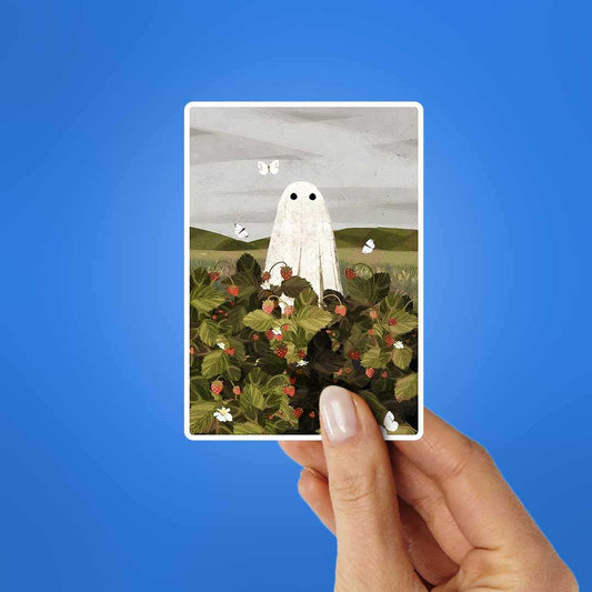 Strawberry Garden Sticker - STICK IT UP