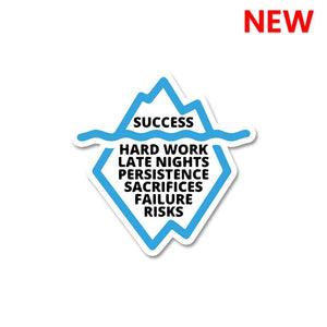 Success Sticker waterproof vinyl decal for laptop, bike, car & bottle