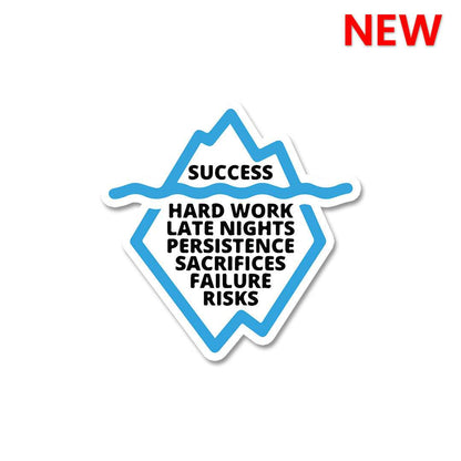 Success Sticker waterproof vinyl decal for laptop, bike, car & bottle