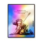 Suffering Sticker Holographic Stickers waterproof vinyl decal for laptop, bike, car & bottle
