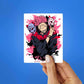 Sukuna Artwork Sticker waterproof vinyl decal for laptop, bike, car & bottle