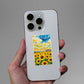 Sunflower Swirl Sky Glitter Sticker