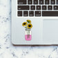 Sunflowers in Vase Sticker