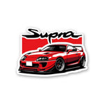 Supra 0.1 Sticker waterproof vinyl decal for laptop, bike, car & bottle