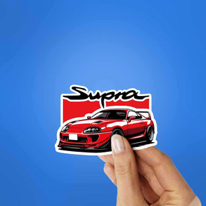 Supra 0.1 Sticker waterproof vinyl decal for laptop, bike, car & bottle