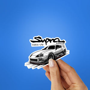 Supra A80 Sticker waterproof vinyl decal for laptop, bike, car & bottle