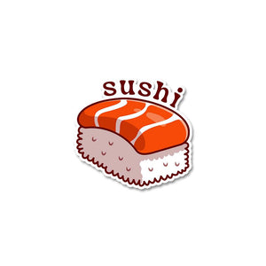 Sushi Stickers waterproof vinyl decal for laptop, bike, car & bottle