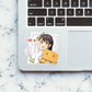 SUZUME Sticker waterproof vinyl decal for laptop, bike, car & bottle