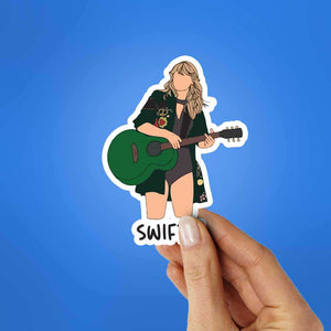 Swiftie Sticker waterproof vinyl decal for laptop, bike, car & bottle