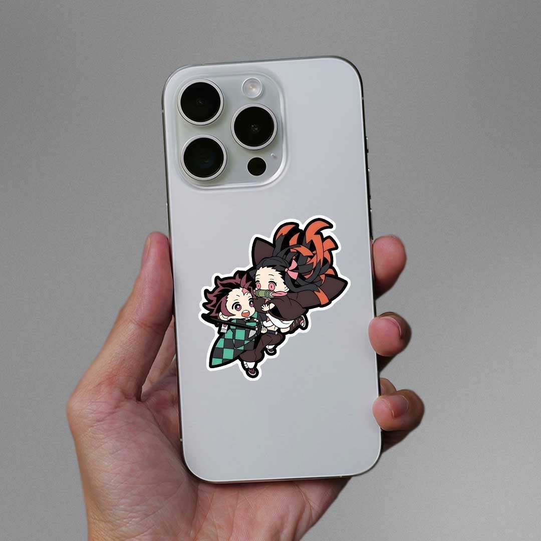 Tanjro & Nezuko Kamado Sticker - STICK IT UP