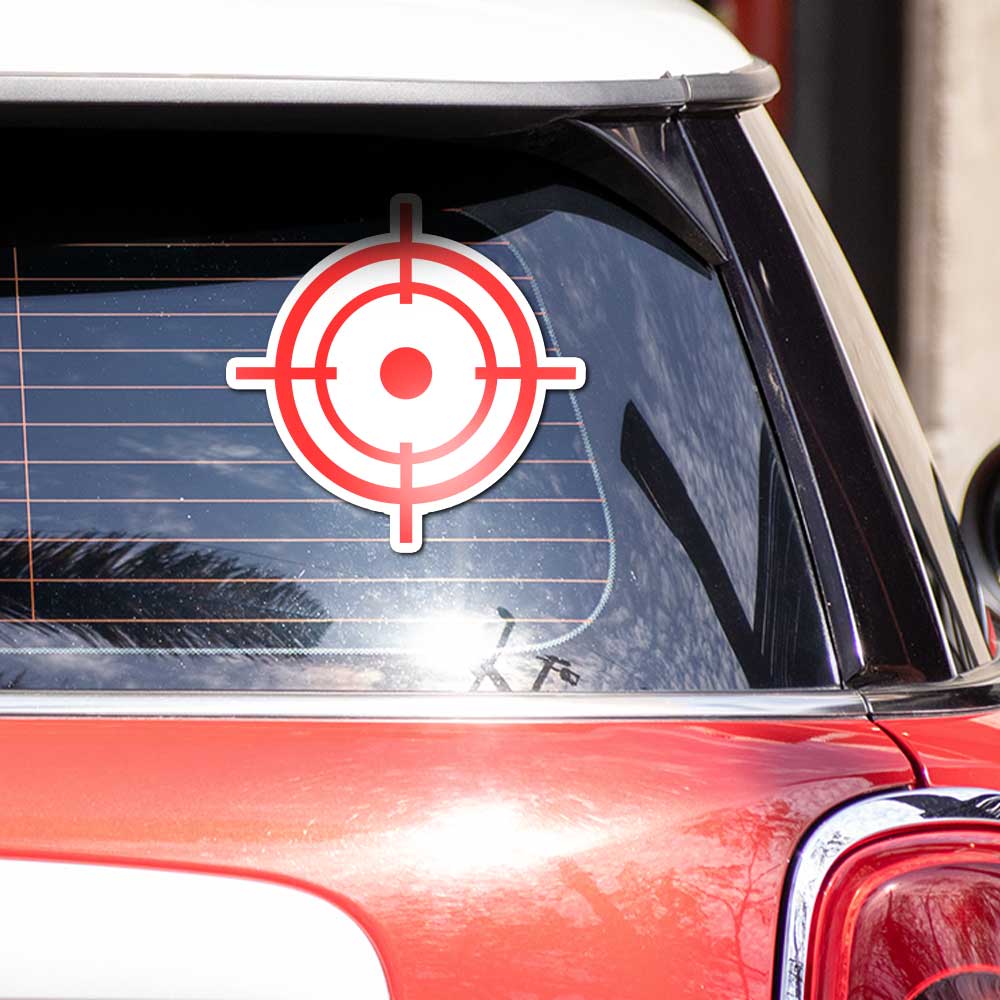 Target Bumper Sticker - Bumper Sticker | STICK IT UP