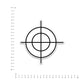 Target Bumper Sticker waterproof vinyl decal for laptop, bike, car & bottle