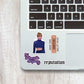 Taylor Swift Mini sticker sheet waterproof vinyl decal for laptop, bike, car & bottle