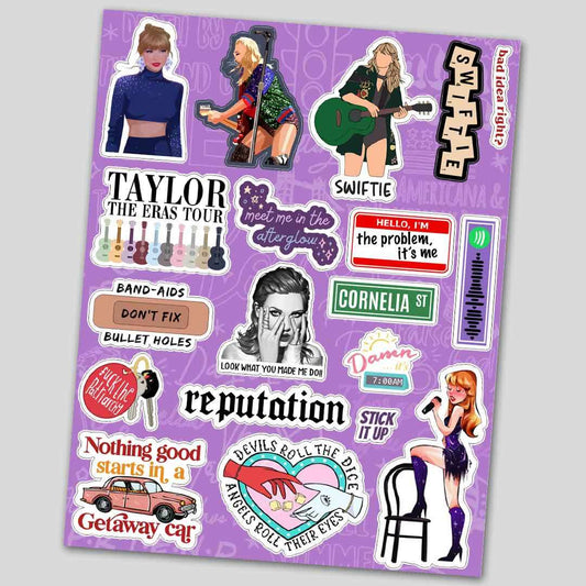 Taylor Swift Mini sticker sheet - STICK IT UP