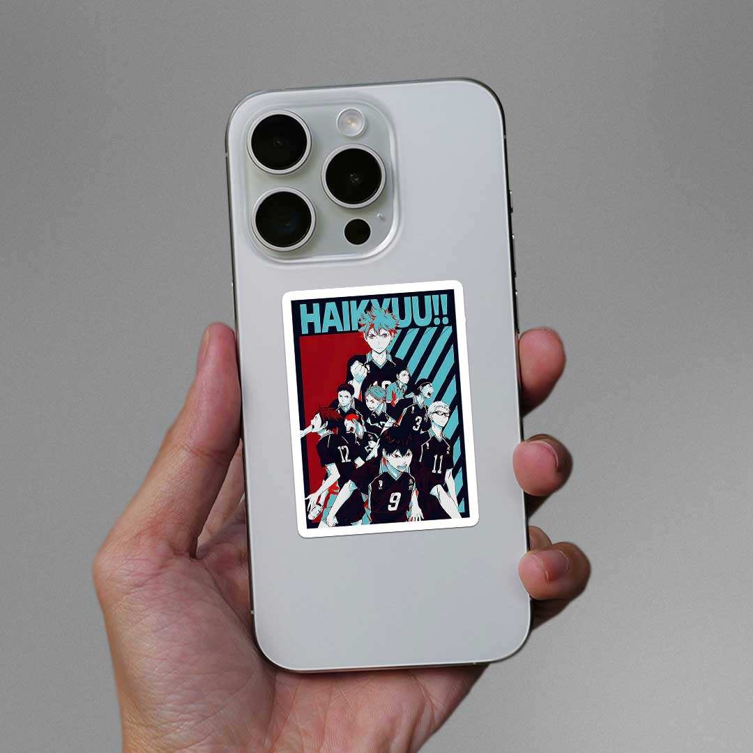 Team Haikyuu Sticker - STICK IT UP