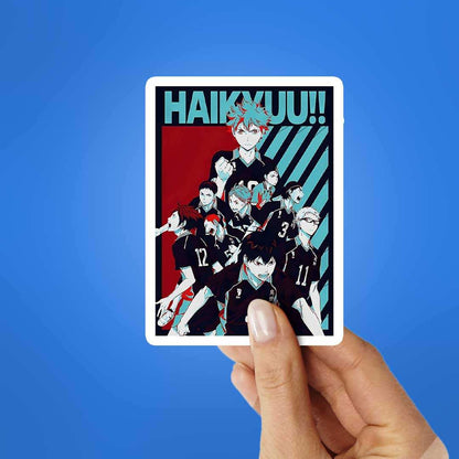 Team Haikyuu Sticker - STICK IT UP