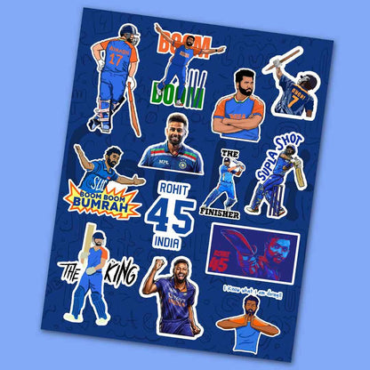 Team India Mini Sticker Sheet - STICK IT UP