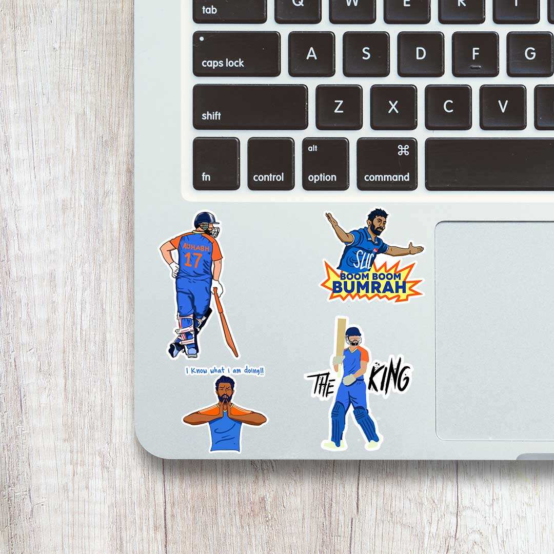 Team India Mini Sticker Sheet - STICK IT UP