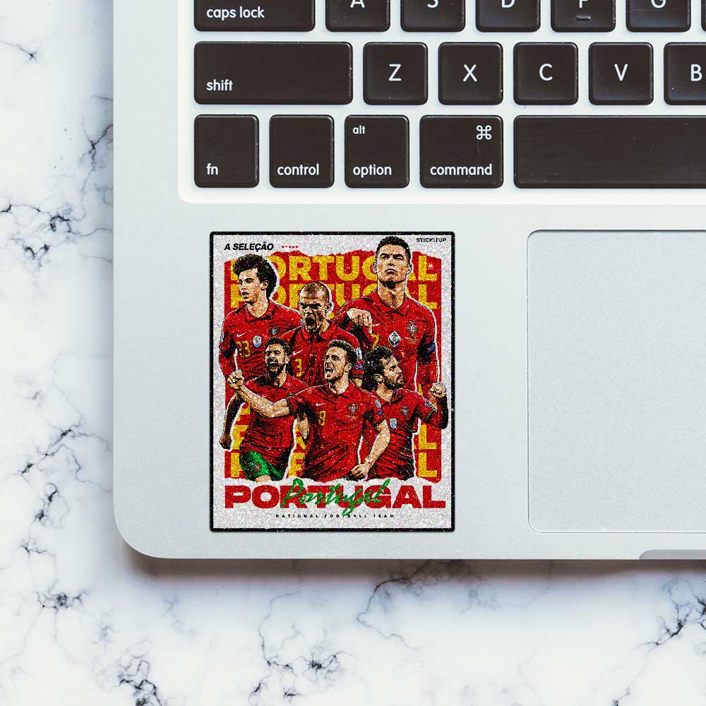 Team Jersey Celebration Glitter Sticker - Glitter Stickers | STICK IT UP